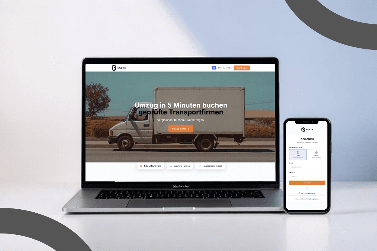 TransportWeb – Digitale Plattform für Umzugsunternehmen