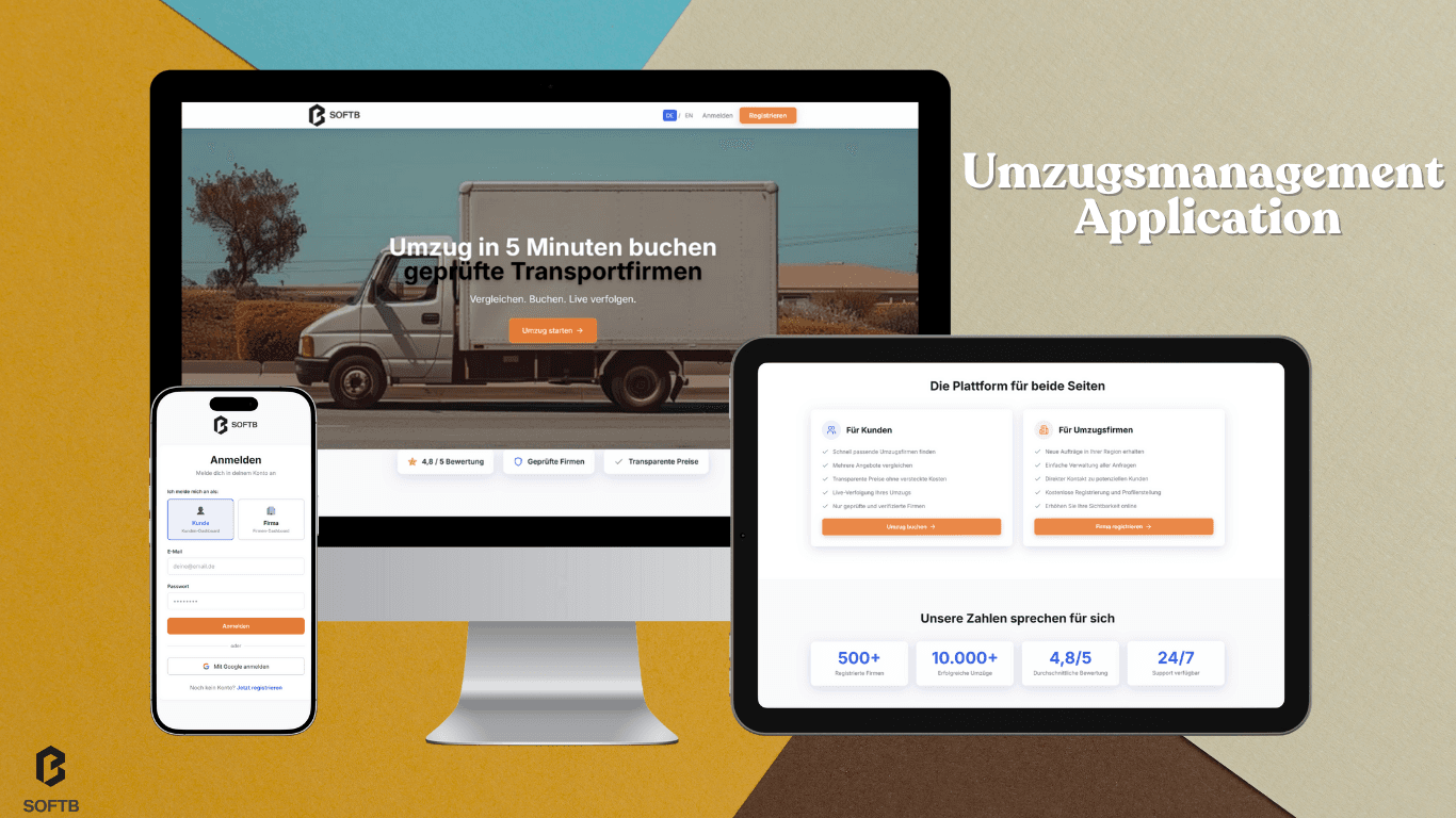 TransportWeb – Moving & Transport Marketplace Platform (B2B2C)