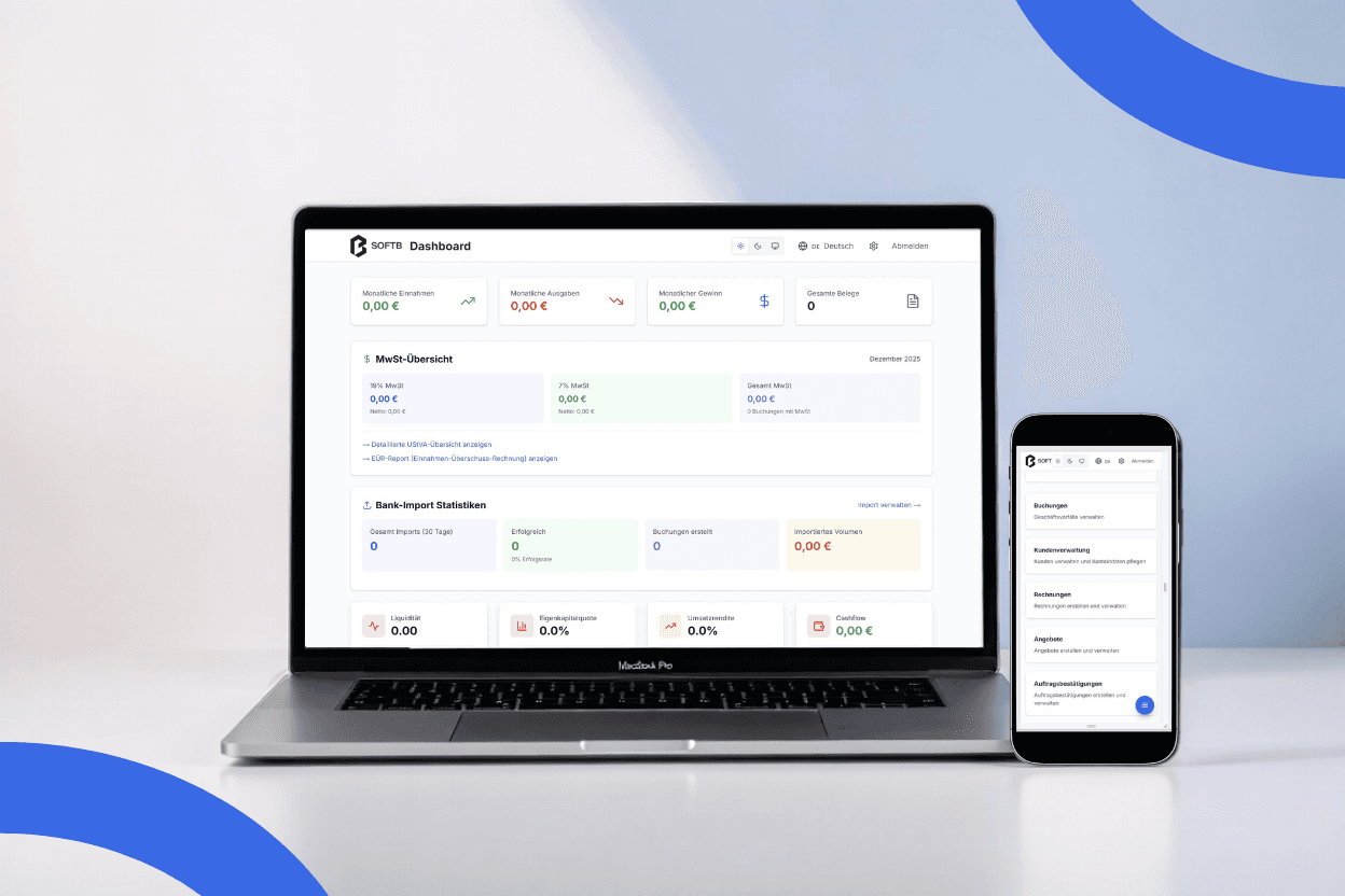 SoftB Buchhaltung – Moderne Webbasierte Buchhaltungssoftware